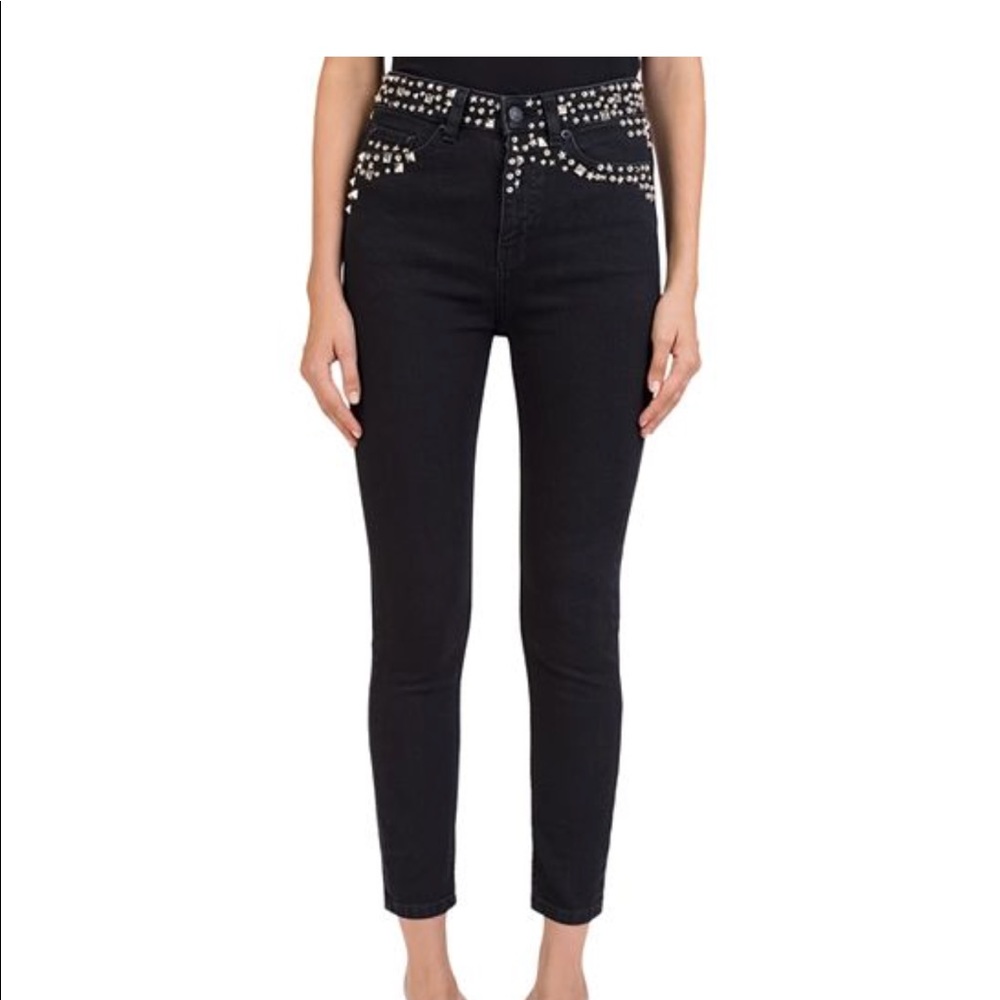 Studded denim by the kooples